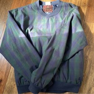 Men's Plaid Crewneck Sweatshirt
